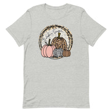 Load image into Gallery viewer, Fall Pumpkin Round Bella Canvas Unisex t-shirt
