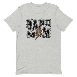 Band Mom Lighting Bolt Bella Canvas Unisex t-shirt