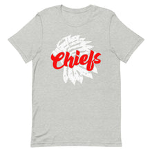 Load image into Gallery viewer, Chiefs White Head Dress Bella Canvas Unisex t-shirt
