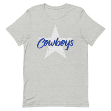 Load image into Gallery viewer, Dallas Cowboys Distressed Star Bella Canvas Unisex t-shirt
