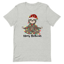 Load image into Gallery viewer, Merry Slothmas Christmas Bella Canvas Unisex t-shirt
