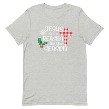 Load image into Gallery viewer, Jesus is the Reason Bella Canvas Unisex t-shirt
