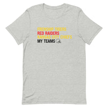 Load image into Gallery viewer, My Teams 2 Bella Canvas Unisex t-shirt
