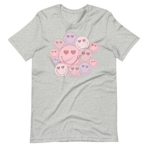 Happy Eyes Smiley Face Bella Canvas Unisex t-shirt