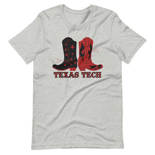 Load image into Gallery viewer, Red Raider Boots Bella canvas Unisex t-shirt
