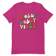 Load image into Gallery viewer, Holly Jolly Vibes Bella Canvas Unisex t-shirt
