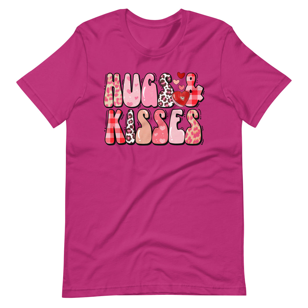Hugs and Kisses Bella Canvas Unisex t-shirt