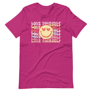 Love yourself more Bella Canvas Unisex t-shirt