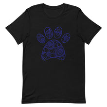 Load image into Gallery viewer, Mandalay Outline Tiger Paw Bella Canva Unisex t-shirt
