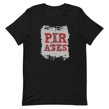 Load image into Gallery viewer, Pirates Dot Font Background Bella Canvas Unisex t-shirt
