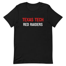 Load image into Gallery viewer, Distressed Texas Tech Red Raiders Bella Canvas Unisex t-shirt
