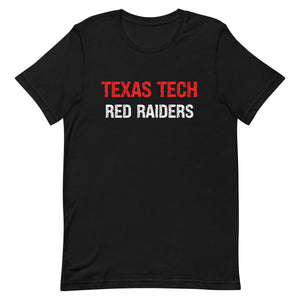 Distressed Texas Tech Red Raiders Bella Canvas Unisex t-shirt