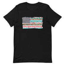 Load image into Gallery viewer, Vintage USA Flag Bella Canvas Unisex t-shirt
