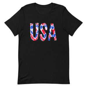 Tie Dye USA Bella Canvas Unisex t-shirt