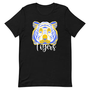 Blue Yellow Tigers Bella Canvas Unisex t-shirt