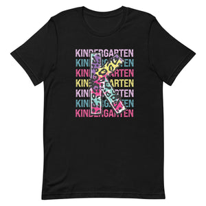Colorful Leopard Kindergarten Unisex t-shirt