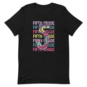 Fifth Grade Colorful Bella Canvas Unisex t-shirt