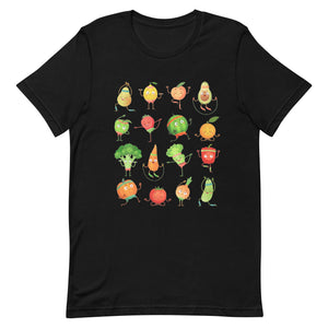 Fruits & Veggie Workout Tee Bella Canvas Unisex t-shirt