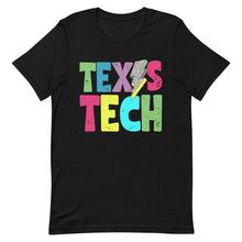 Load image into Gallery viewer, Colorful Texas Tech Bella Canvas Unisex t-shirt
