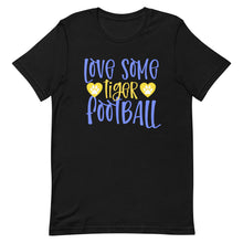 Load image into Gallery viewer, Love Some Tiger Football Bella Canvas Unisex t-shirt
