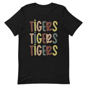 Tigers Fall Colors Bella Canvas  Unisex t-shirt