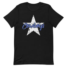 Load image into Gallery viewer, Dallas Cowboys Distressed Star Bella Canvas Unisex t-shirt
