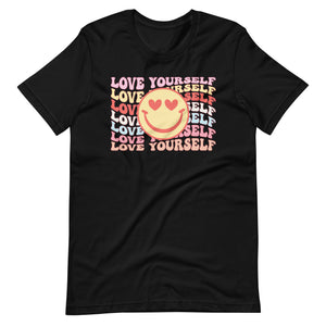 Love yourself more Bella Canvas Unisex t-shirt