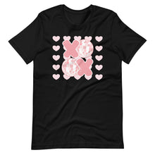 Load image into Gallery viewer, XOXO valentines bell canvas Unisex t-shirt
