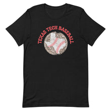 Load image into Gallery viewer, Texas Tech Baseball Bella Canvas Game Day Support Short-sleeve unisex t-shirt
