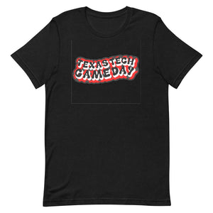 Texas Tech Gameday Retro Bella Canvas Unisex t-shirt