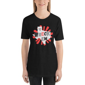 Splat Wreck Em Texas Bella Canvas Unisex t-shirt