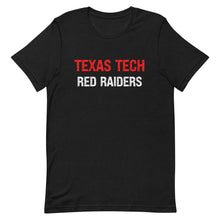 Load image into Gallery viewer, Distressed Texas Tech Red Raiders Bella Canvas Unisex t-shirt
