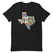 Load image into Gallery viewer, Vintage Texas Postcard Bella Canvas Unisex t-shirt
