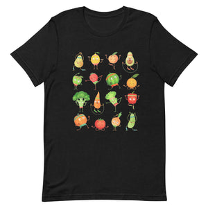 Fruits & Veggie Workout Tee Bella Canvas Unisex t-shirt