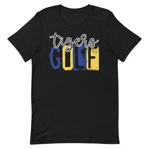 Tigers Golf Bella Canvas Unisex t-shirt