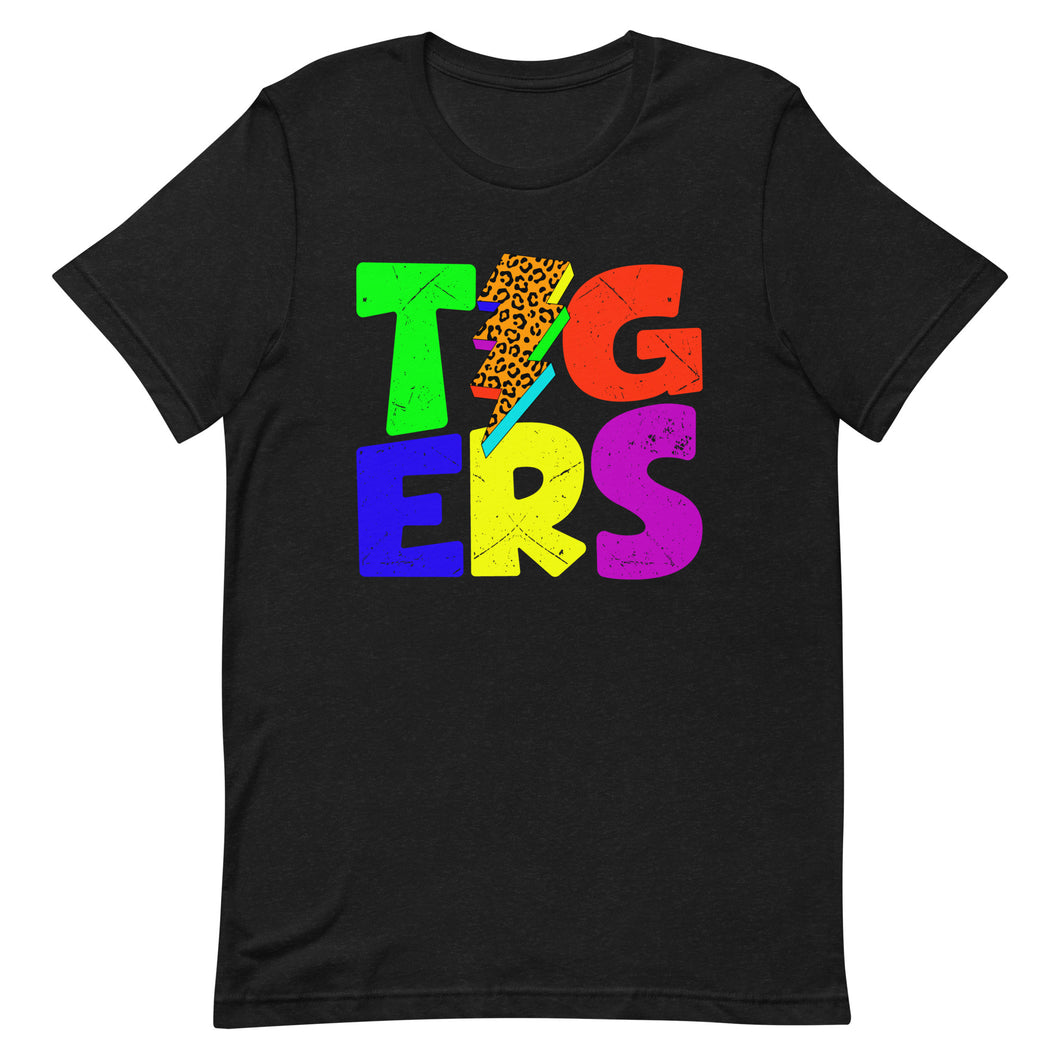 Colorful Tigers Bella Canvas Unisex t-shirt