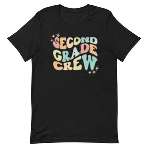 Second Grade Crew Bella Canvas Unisex t-shirt