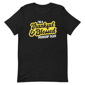 Thankful and Blessed Frenship Tiger Bella Canvas Unisex t-shirt