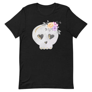 Floral Skull Bella Canvas Unisex t-shirt