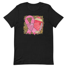 Load image into Gallery viewer, Breast Cancer Football Unisex t-shirt
