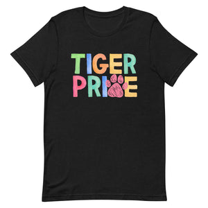 Tiger Pride Watercolor Bella Canvas Unisex t-shirt