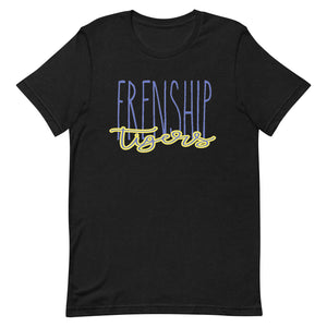 Frenship Tigers Skinny Bella Canvas Unisex t-shirt