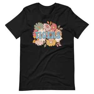 Floral Tigers Bella Canvas Unisex t-shirt