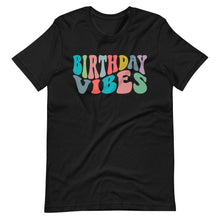 Load image into Gallery viewer, Colorful Birthday Vibes Unisex t-shirt
