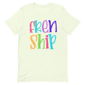 Colorful Frenship Bella Canvas Unisex t-shirt