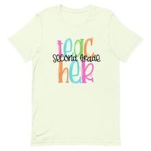 Load image into Gallery viewer, Second Grade Colorful Bella Canvas Unisex t-shirt
