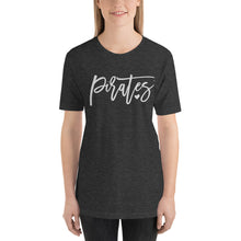 Load image into Gallery viewer, Pirates Script Font Bella Canvas Unisex t-shirt
