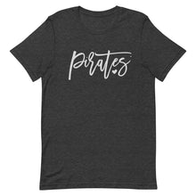 Load image into Gallery viewer, Pirates Script Font Bella Canvas Unisex t-shirt
