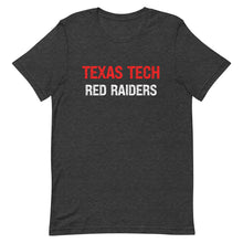 Load image into Gallery viewer, Distressed Texas Tech Red Raiders Bella Canvas Unisex t-shirt
