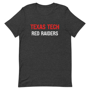 Distressed Texas Tech Red Raiders Bella Canvas Unisex t-shirt